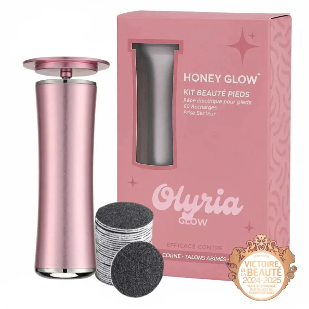✨ HoneyGlow™ – Des pieds éclatants !